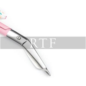 Tijeras para Vendajes de Enfermería, Tijeras Médicas Anguladas con Bonito Adorno de Enfermera, Tijeras de Primeros Auxilios para Enfermeras y Trabajadores de la Salud - Product Image 5