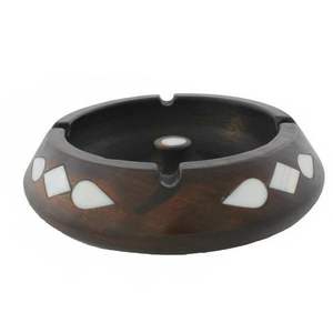 ที่เขี่ยบุหรี่ไม้ทำมือสไตล์เรียบง่าย เป็นมิตรกับสิ่งแวดล้อม ของตกแต่งสำหรับผู้สูบบุหรี่ - Product Image 4