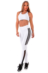 Conjunto de Yoga para Mujer, de la Mejor Calidad, Texturizado, con Costuras Sólidas, Estampado Digital, 2 Piezas, Transpirable, Cintura Alta - Product Image 3
