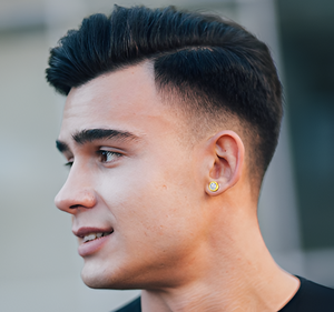 ต่างหูเพชรทรงกลมเจียระไนแบบบริลเลียนท์ 22K ทองคำขาว ประดับเพชร VVS EF ที่เพาะเลี้ยงในห้องปฏิบัติการ ตัวเรือนแบบหนามเตย รับรองโดย IGI เหมาะสำหรับเป็นของขวัญ - Product Image 4