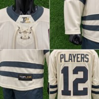 Maillot de hockey sur glace sublimé pour homme Toronto, manches longues, respirant, anti-humidité, coupe classique, vêtements d'équipe pour adulte