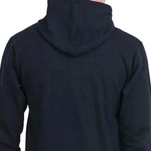 Sudaderas con capucha de hombre personalizadas al mejor precio, Jersey informal cómodo de invierno con cremallera y tejido polar teñido liso de algodón 100%, venta al por mayor OEM - Product Image 5