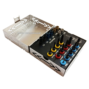 Premium Dental Surgical Implant Drill Kit with Adjustable Depth Stop Collars Professional Grade Reusable Implantology <b>Tools</b> - Product Image 3