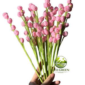 Rama de Flor Artificial Tejida a Crochet, Tallo de Flor Rosa Hecho a Mano, para Decoración del Hogar, Ramo de Boda, Regalo, Arreglo Floral - Product Image 1