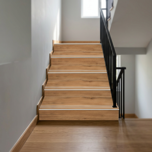 Premium 300x1000mm Glazed Porcelain <b>Step</b> Riser Tiles 11mm Matte Non Slip Stair Treads Outdoor Hall Vistas - Product Image 2