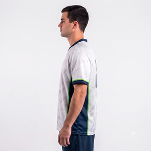 Maillot de lacrosse personnalisé pour homme avec logo et nom personnalisés, col en V - Product Image 3