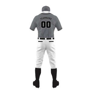 Tenue de baseball AASTANA WEARS INC – Polyester/Coton respirant, séchage rapide, logo personnalisé, nom d'équipe, kits unisexes pour adultes (longues manches) - Product Image 2