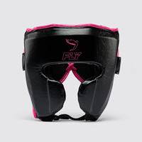Protector de Cabeza Fly Pro Personalizado, Hecho a Mano con Cuero Genuino, para Boxeo y MMA, Superventas