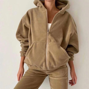 Sudadera con Capucha para Mujer Otoño/Invierno, 100% Algodón Felpa, Personalizable, Oversize, Antipilling, Transpirable, con Logo Frontal - Product Image 2