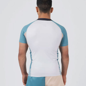 Private Label Men’s Surf Rash Guard <b>UV</b> Protection <b>Swimwear</b> Wholesale Rash Guard Wholesale Rate - Product Image 3