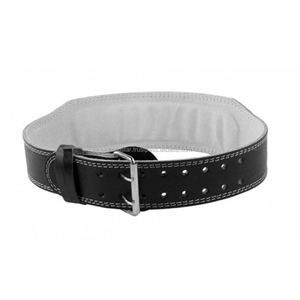 เข็มขัดหนังวัวปรับได้สำหรับยกพลังออกกำลังกายเข็มขัดเอวอุปกรณ์ฟิตเนสสำหรับ squats และ deadlift - Product Image 3