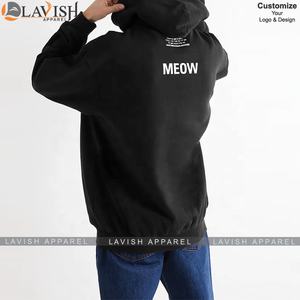 เสื้อฮู้ดผู้ชายคุณภาพสูง พิมพ์ลาย แฟชั่นลำลอง สไตล์สวมหัว รับผลิตตามสั่ง พร้อมปักโลโก้ ระบายอากาศได้ดี เหมาะสำหรับฤดูหนาว มีปกคลุมศีรษะ - Product Image 4