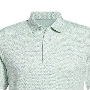 Polo homme premium uni personnalisé à manches courtes en coton respirant, coupe ajustée, style décontracté moderne pour l'été. - Product Image 4