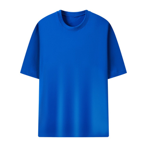 Camisetas culturales de algodón puro con diseño de logotipo personalizado OEM, camisetas publicitarias con impresión de logotipo, camisetas de trabajo con cuello redondo. - Product Image 6