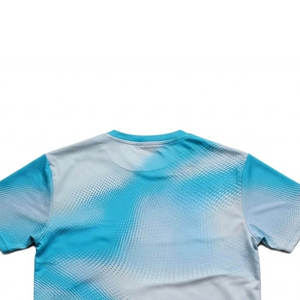 เสื้อยืดคอกลมแขนสั้นผ้าเจอร์ซีย์ผสมคอตตอน/สแปนเด็กซ์ 100% สีเทาล้วน ทรงปกติ สำหรับผู้ชายเล่นกอล์ฟ พิมพ์ลายโลโก้ด้านหน้า - Product Image 5