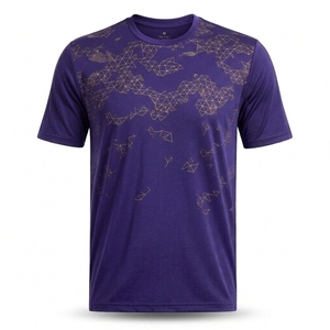 Camiseta de Hombre de Alta Calidad, 100% Algodón, Tallas Grandes, Impresión Digital Personalizada con Logotipo, 220gsm, Cuello Redondo, Ecológica, para Verano - Product Image 3
