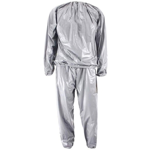 Combinaison de sauna pour hommes, ensemble de deux pièces pour l'entraînement, perte de poids, fitness, course à pied, vêtements de sport, OEM ODM, vente en gros - Product Image 3