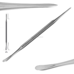 Juego de Espátulas para Cera Dental y Cemento, 4 Piezas, Modelo WPS-DWC-04, Certificado CE, Instrumentos Zahle Beale Lecron para Laboratorio y Mezcla - Product Image 3