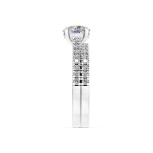 Bague en argent 925 avec diamant de laboratoire pour femme, certifiée IGI, fabricant de bijoux fins éthiques RJC ODM OEM E200910_WB300796 - Product Image 4