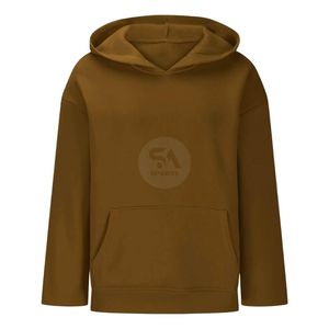 Sudadera con Capucha Extra Grande para Mujer, Color Marrón, de Invierno, Forro Polar Grueso, Manga Larga, Diseño Liso con Logotipo Personalizado, Venta al Por Mayor - Product Image 4