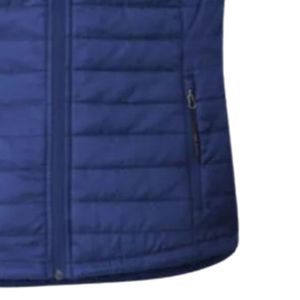 Jack and Jill Ladies <b>Packable</b> Blue Puffer Vest Lightweight Quilted Vest <b>Womens</b> Warm Sleeveless <b>Jacket</b> Travel Casual Outdoor - Product Image 6