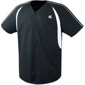 Camiseta de Béisbol Blanca Personalizada 2025, Manga Corta, Uniforme de Equipo con Botones para Hombre, Logotipo Frontal, Venta al Por Mayor - Product Image 5