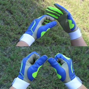 Guantes de jugador de béisbol para hombres y mujeres, protectores de manos con diseño personalizado para bateo de softball - Product Image 4