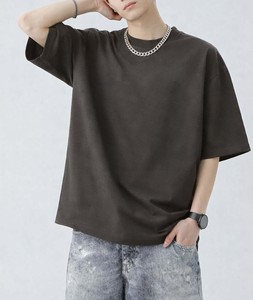 Wholesale Men Blank T-<b>shirt</b> Customized Soft Cotton Trendy Baggy T-<b>Shirt</b> Relaxed Fit Fashion Wholesale Summer Casual Wear - Product Image 3