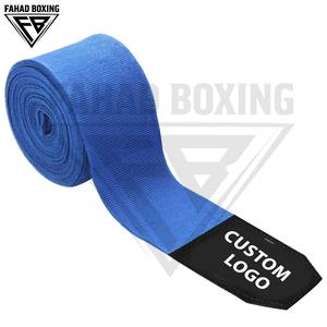 Protège-poignets bleus personnalisés pour enfants, en coton durable, haute élasticité, écologiques, motifs dessin animé/licorne, pour la boxe - Product Image 2