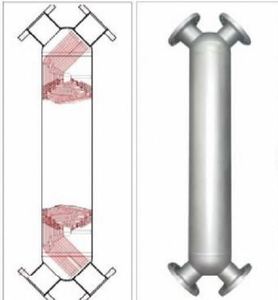 <b>Heat</b> Resistant Stainless Steel Shell <b>Tube</b> <b>Heat</b> Exchanger Engine Bearing Components High-Accuracy Solvent Recovery 220V 50gpm - Product Image 1