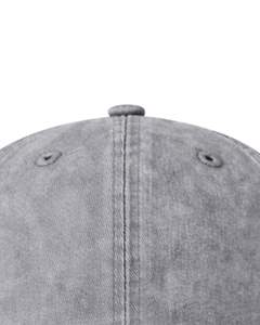 Casquette de baseball unisexe en coton gris acier délavé, unie, ajustable, décontractée, respirante, confortable, qualité supérieure - Product Image 5