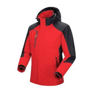 Veste softshell d'hiver pour homme, imperméable, coupe-vent, à capuche, pour la randonnée, le camping, le trekking, la pêche, la chasse, les voyages, l'aventure, chaude - Product Image 2