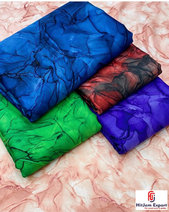 Tela de Poliéster Estampada Digitalmente, Suave y Ligera, de Primera Calidad, para Prendas de Vestir, Vestidos y Textiles para el Hogar, Suministro al por Mayor - Product Image 2