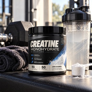 Créatine monohydrate micronisée en poudre, étiquette privée OEM ODM, 5 g, 50 portions, 250 g, complément nutritionnel sportif - Product Image 3