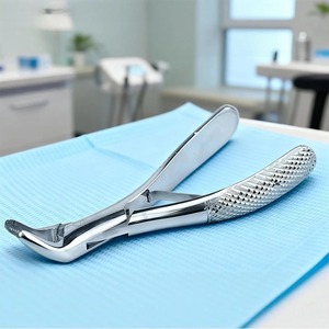 Pinzas Quirúrgicas Ametrina para Dientes Deciduos, Uso Maxilar y Mandibular, Instrumento de Extracción Dental Pediátrica, CE - Product Image 5
