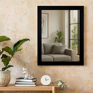 Mango Wood Abstract Art Wall <b>Mirror</b> Mixed Media <b>Frame</b> Wholesale India - Product Image 2