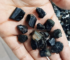 Pierre précieuse brute de shungite élite brute noire de meilleure qualité pour la nouvelle fabrication artisanale de pierres précieuses - Product Image 2