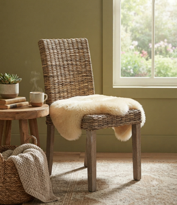 Silla de Comedor Tradicional de Ratán Tejido Ecológico con Patas de Madera Maciza, Muebles de Comedor para el Hogar, Hotel o Restaurante - Product Image 5