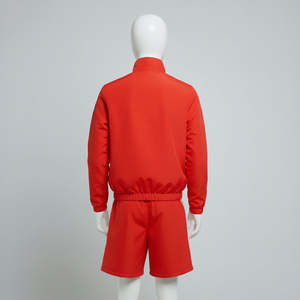 Ensemble coupe-vent thermique imperméable pour homme, taille plus, en coton à carreaux, avec logo personnalisé, pour l'automne - Product Image 5