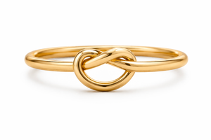 925 Sterling Silver Knot <b>Dainty</b> Minimalist Handmade Stacking Stackable <b>Ring</b> For Women Her - Product Image 2