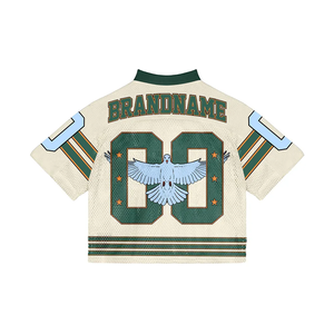 Camiseta Deportiva Casual de Verano para Hombre, Transpirable, 100% Poliéster y Spandex, de Malla, Elástica, de Secado Rápido, Manga Corta, al por Mayor - Product Image 2