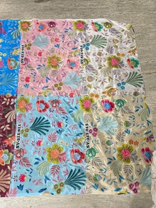 Tissu en crêpe brodé de qualité supérieure, textile de créateur pour la confection de robes féminines, matière pour vêtements ethniques, vente en gros, fournisseur OEM, exportateur Inde. - Product Image 3