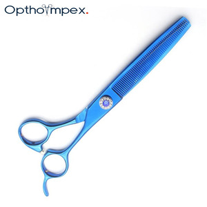 กรรไกรตัดผมระดับมืออาชีพ พรีเมียม สแตนเลส ใบมีดคม สำหรับคนถนัดขวา ด้ามจับขนาดกลาง 28 ฟัน สำหรับร้านเสริมสวย - Product Image 4