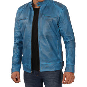 ออกแบบแจ็คเก็ตหนังผู้ชายสำหรับฤดูหนาวของคุณเอง พร้อมโลโก้ด้านหน้า คอเต่าแบบมีฮู้ด เป็นมิตรกับสิ่งแวดล้อม คุณภาพสูง แขนยาว - Product Image 2