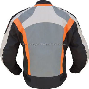 แจ็กเก็ตตาข่ายสำหรับขี่มอเตอร์ไซค์เสื้อแจ็กเก็ตตาข่ายสิ่งทอสำหรับขี่มอเตอร์ไซค์ทรงสลิมฟิตสำหรับใส่กลางแจ้ง - Product Image 2