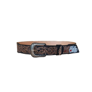 Ceintures en cuir pour enfants, garçons et femmes, boucle en acier, légères, écologiques, tailles personnalisées, look élégant, confortables pour jeans - Product Image 4