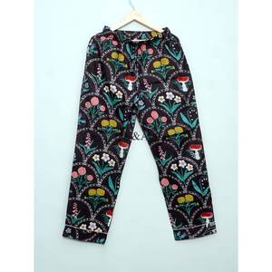 Conjunto de Pijama con Estampado Floral para Mujer, Ropa de Dormir de Algodón, Pantalones de Pijama para Mujer, Camisas de Manga Larga, Pijama Combinado - Product Image 2