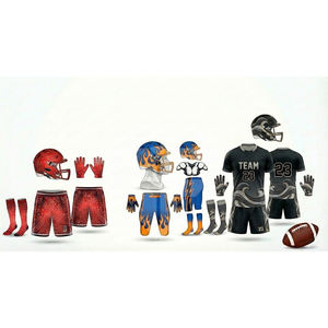 Uniformes Deportivos de Poliéster Transpirable de Secado Rápido, Uniformes de Fútbol al por Mayor, Camisetas Personalizadas con Impresión, Conjunto de Poliéster de Secado Rápido - Product Image 3