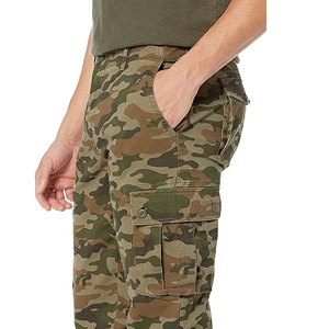 Pantalones Jogger Cargo de Camuflaje para Hombre, Elásticos, con Bolsillos Funcionales, para Entrenamiento al Aire Libre y Uso Casual - Product Image 4