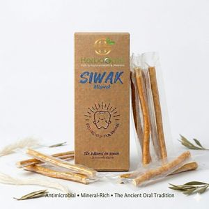 Palitos de Siwak Miswak, paquete de 12, multipack, palitos naturales para el cuidado bucal, diseñados para la limpieza diaria de los dientes, encías saludables y duraderas. - Product Image 5